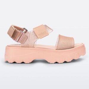 Melissa Kick Off Sandal Pink/Glitter Pink